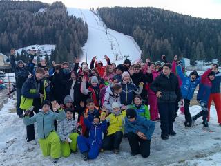 Sulla neve a Folgaria