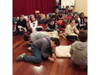 Lettura in biblioteca