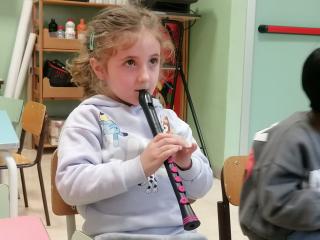 Il fascino del flauto traverso alla scuola dell’infanzia