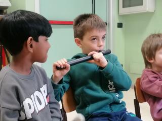 Il fascino del flauto traverso alla scuola dell’infanzia