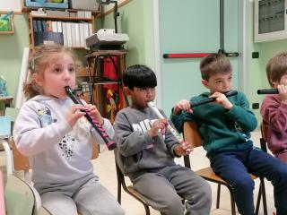 Il fascino del flauto traverso alla scuola dell’infanzia