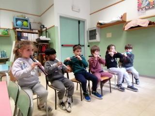 Il fascino del flauto traverso alla scuola dell’infanzia
