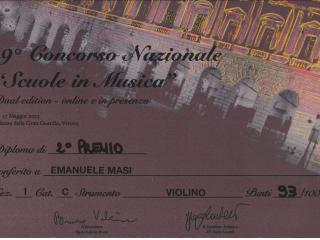 IX Concorso Nazionale Scuole in Musica