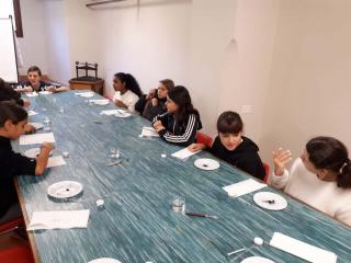 Alla Biblioteca Capitolare 