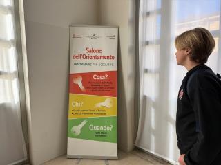 In visita al Salone dell’Orientamento 2005