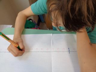 La linea dei numeri decimali