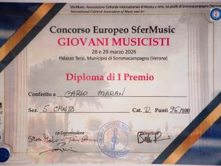 Concorso Europeo SferMusic