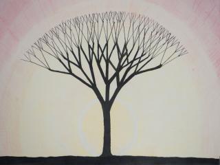 Struttura albero in inverno