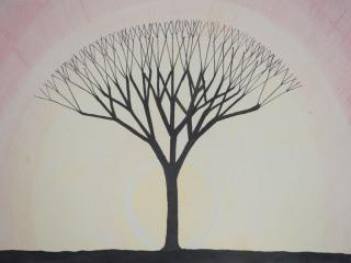 Struttura albero in inverno