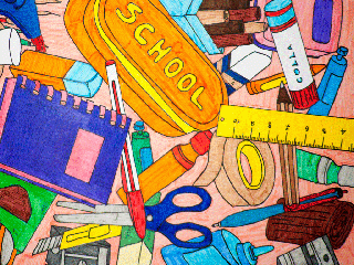 Oggetti scuola