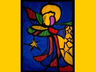 Dalla vetrata “gotica” … alla vetrata di carta