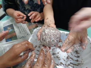 Laboratorio “Palle di semi”