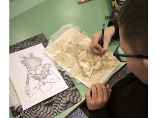 Laboratorio in classe: il papiro egizio