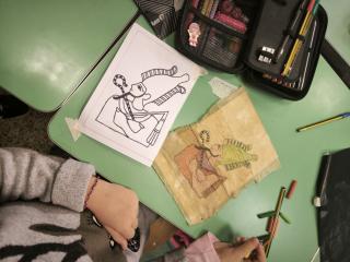 Laboratorio in classe: il papiro egizio