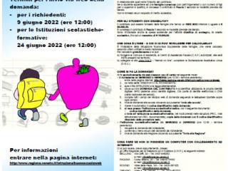Contributo regionale "Buono Scuola" - anno scolastico formativo 2021-2022
