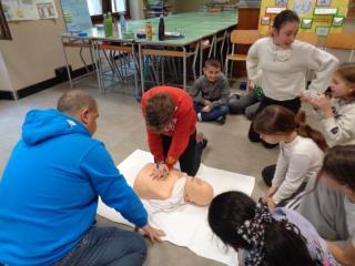 “Un battito di maniI”