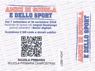 Iniziativa Amici di Scuola e dello Sport di Esselunga 2026