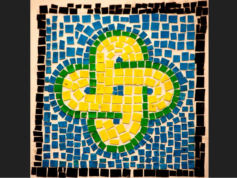 Scuola Campostrini Mosaico romano Scuola Campostrini Mosaico romano